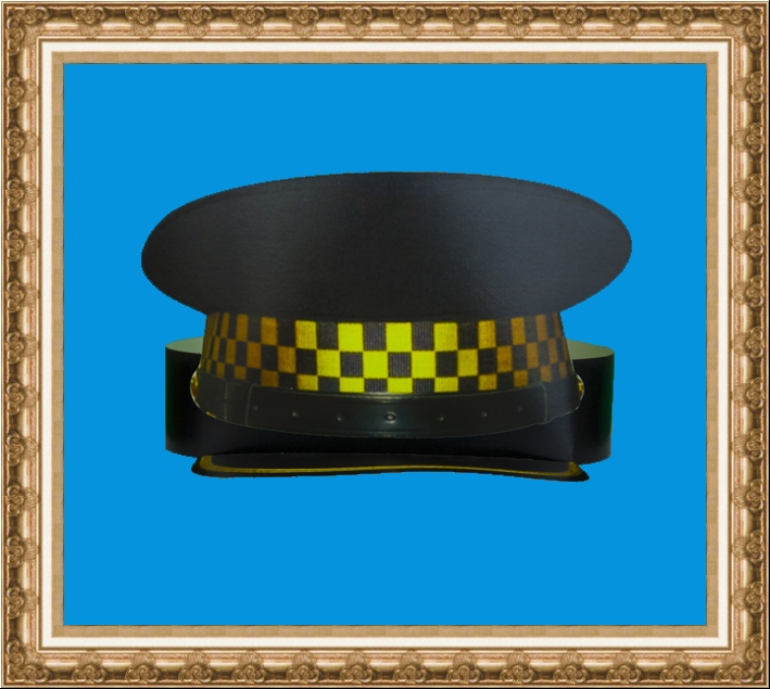 czapka kartonowa mundurowa